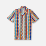 Temkin Tropical Resort Revere Collar Shirt