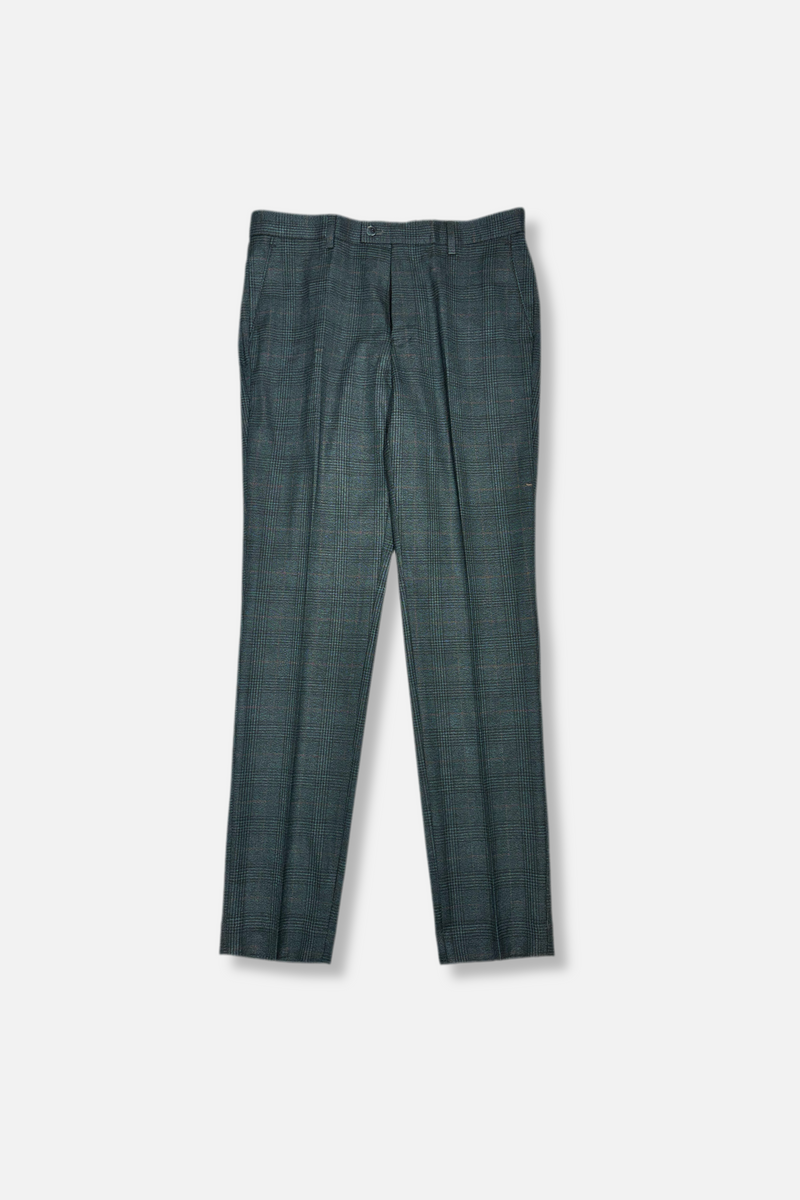 Acosta Plaid Vested Suit