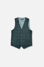 Acosta Plaid Vested Suit