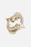 Grok Pisces Lapel Pin Brooch