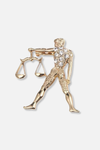 Grok Libra Lapel Pin Brooch