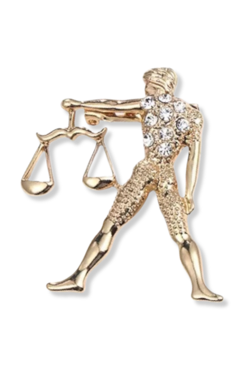 Grok Libra Lapel Pin Brooch