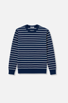 Dyno Striped Crewneck Sweater