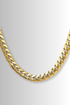 14k 6.75mm 20” Solid Miami Cuban Chain