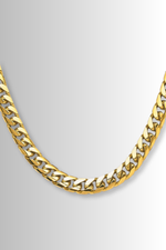 14k 6.75mm 20” Solid Miami Cuban Chain