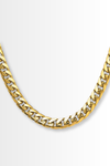 14k 6.75mm 20” Solid Miami Cuban Chain