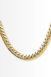 14k 6.75mm 20” Solid Miami Cuban Chain