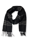 Vitus Plaid Wool Scarf