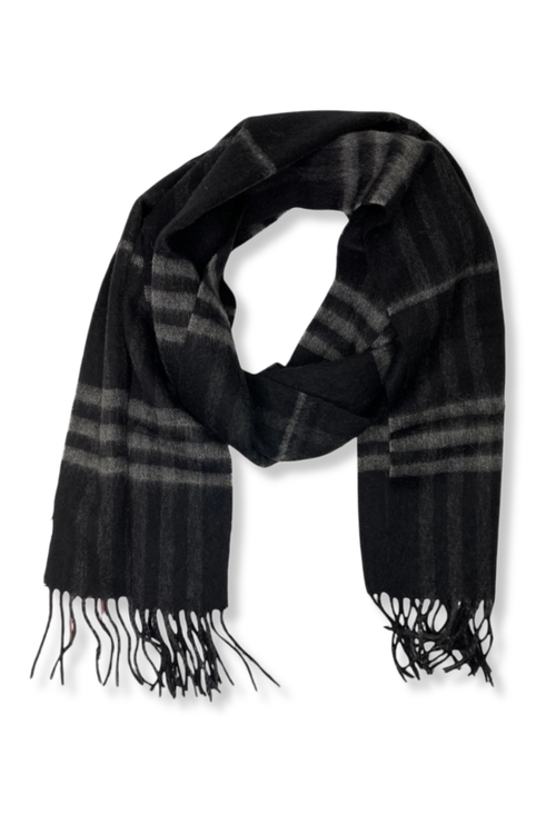 Vitus Plaid Wool Scarf