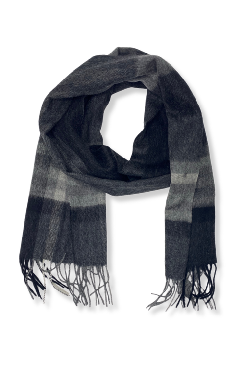 Volney Plaid Wool Scarf