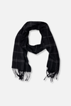 Vanko Plaid Wool Scarf