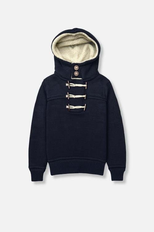 Durrell Toggle Knit Hoodie