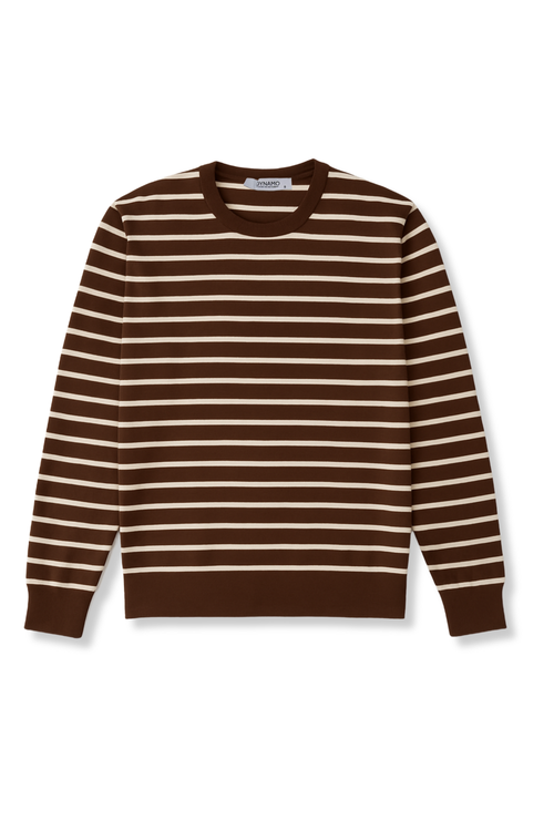 Dyno Striped Crewneck Sweater