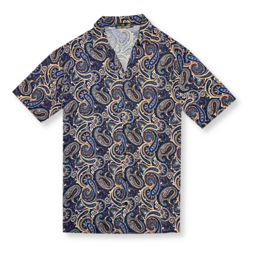 Dargan Tropical Resort Revere Collar Shirt