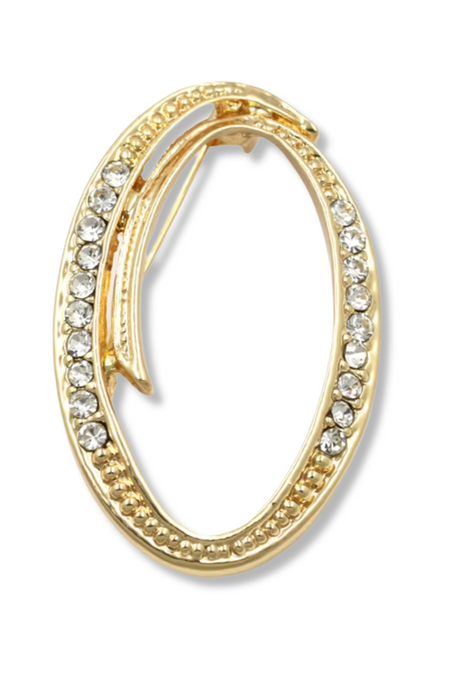 Brady Alphabet Lapel Pin Brooch