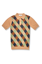 Lusaka Patterned Knitted Polo