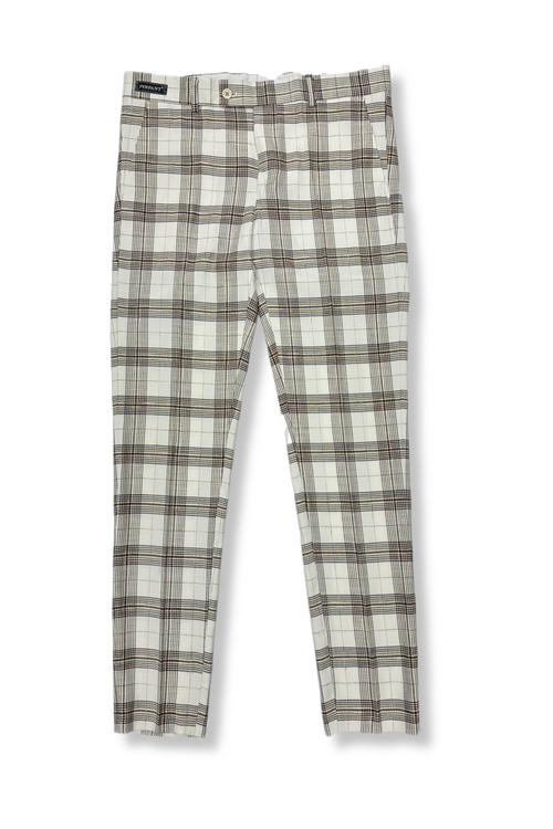 Packard Slim Fit Plaid Pants