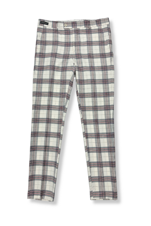 Packard Slim Fit Plaid Pants