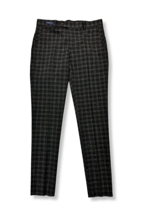 Paladino Slim Fit Plaid Pants