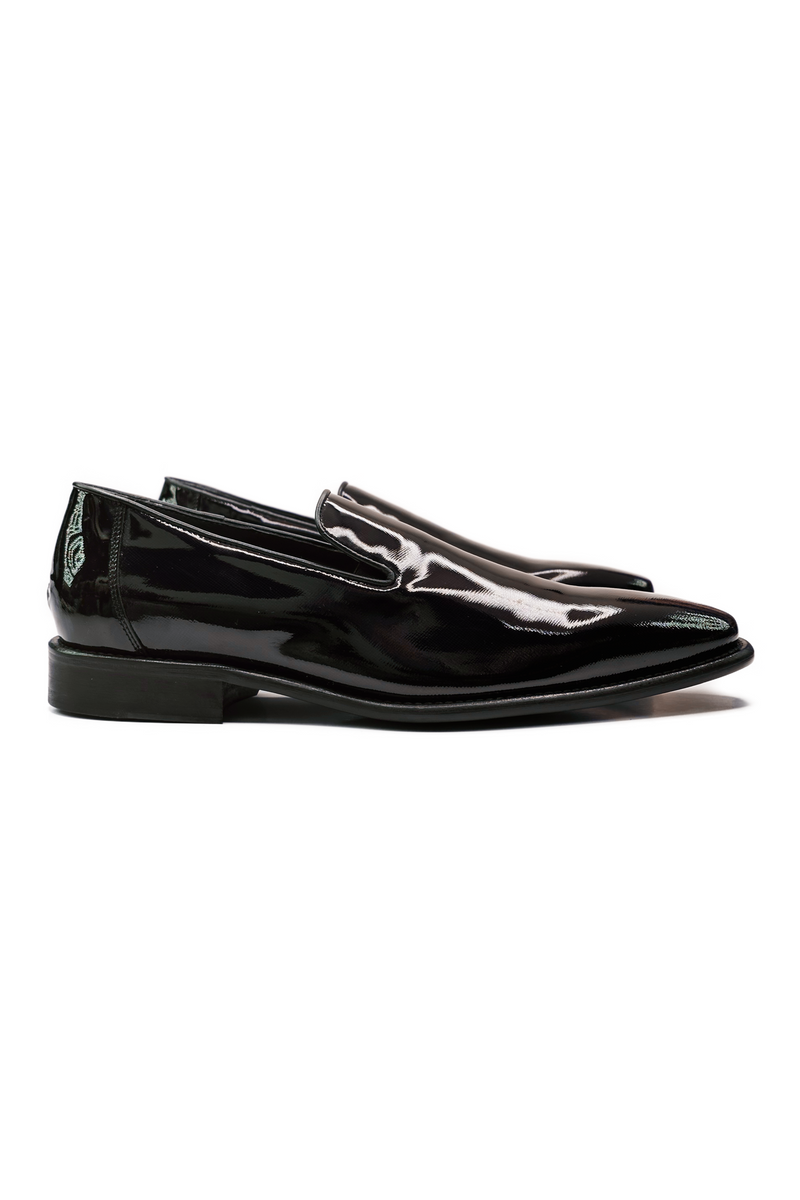 Zeri Patent Leather Tuxedo Shoes