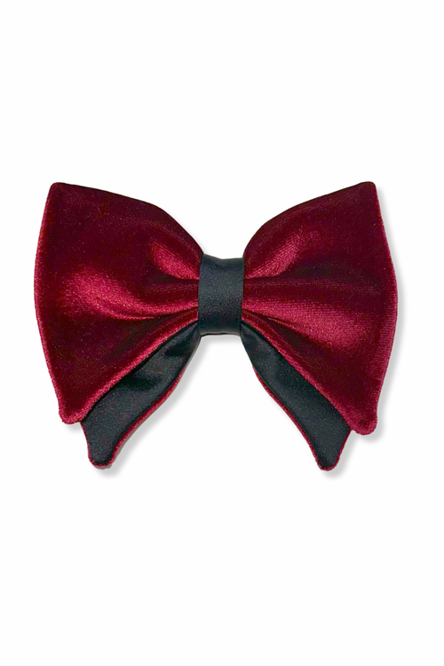 Velluto Long Velvet Bow Tie