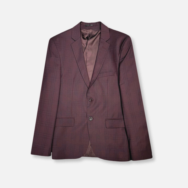 D’Alfonso Plaid Vested Suit