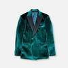 Velluto Peak Lapel Velvet Blazer