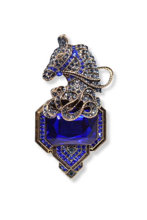 Barnes Knight Lapel Pin Brooch
