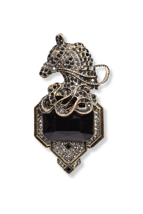 Barnes Knight Lapel Pin Brooch