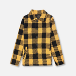 Zalman Plaid Shirt Jacket