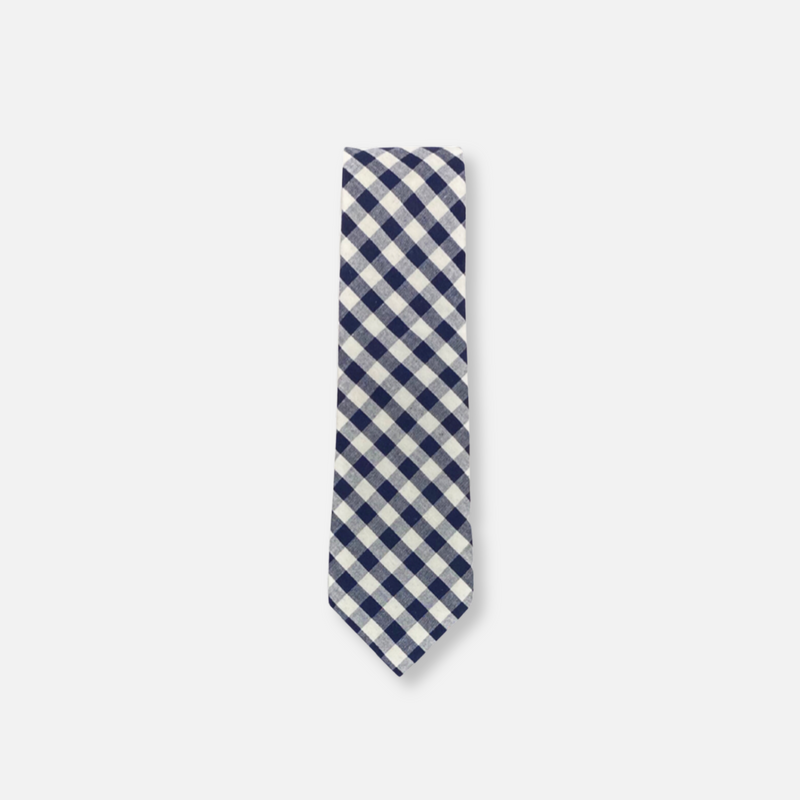 Zest Plaid Skinny Neck Tie