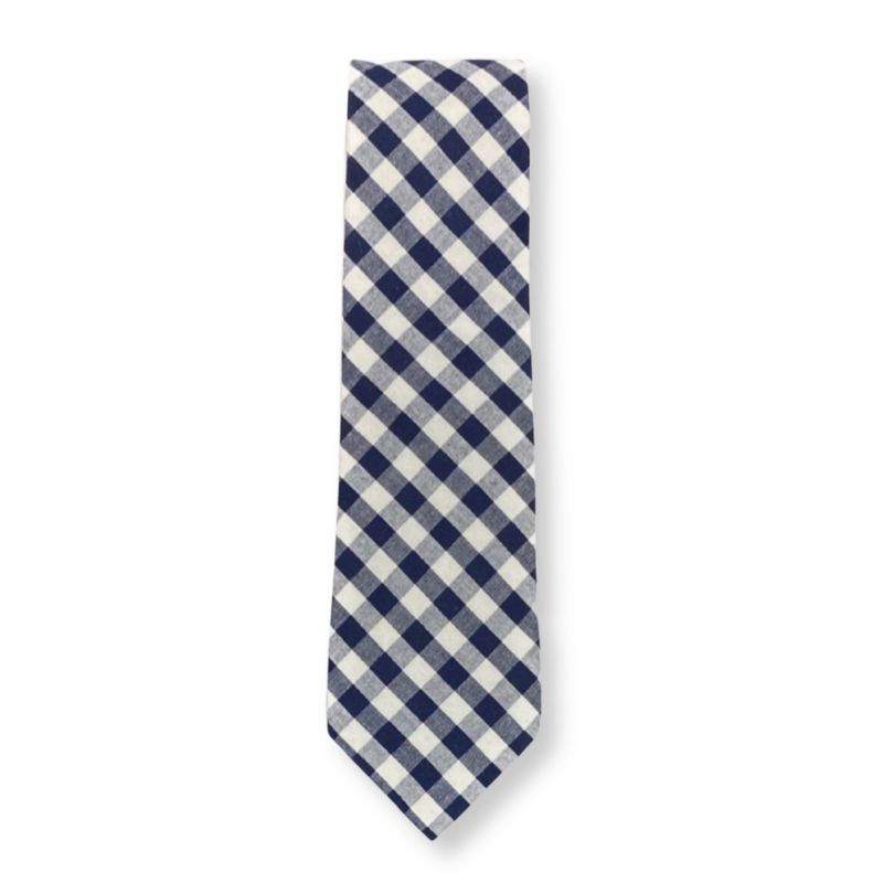 Zest Plaid Skinny Neck Tie
