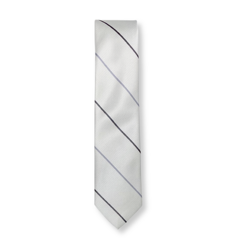 Burke Skinny Striped Tie