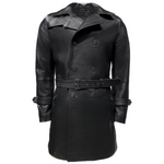 DeAngelo Leather Trench Coat