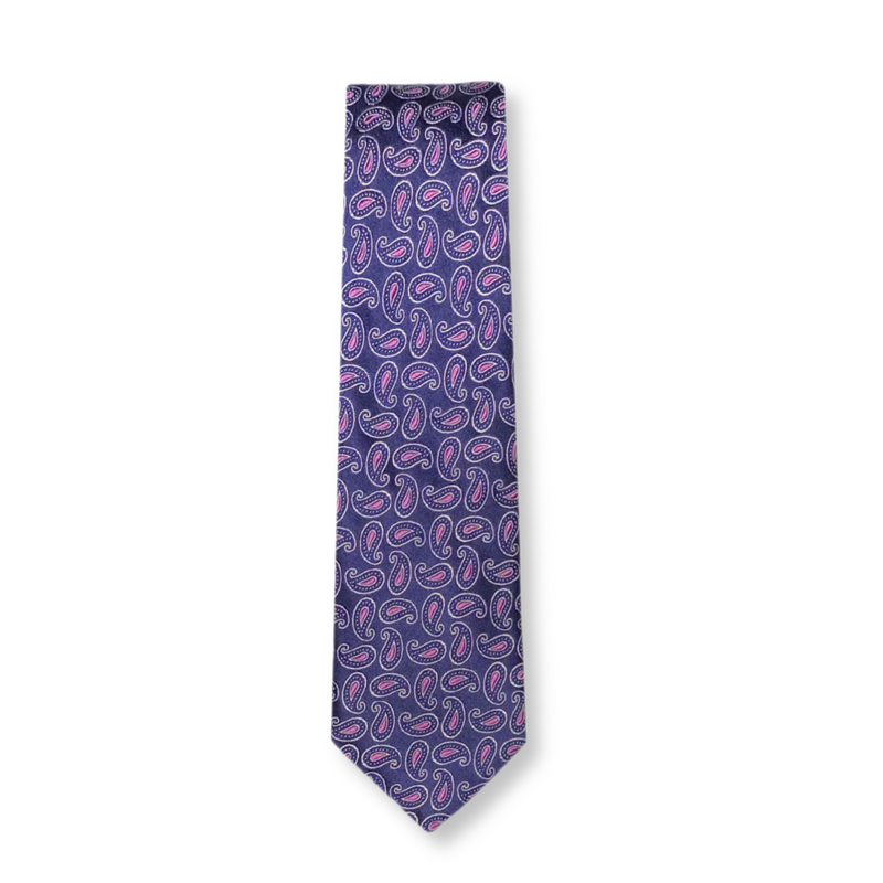 Teodor Paisley Silk Tie