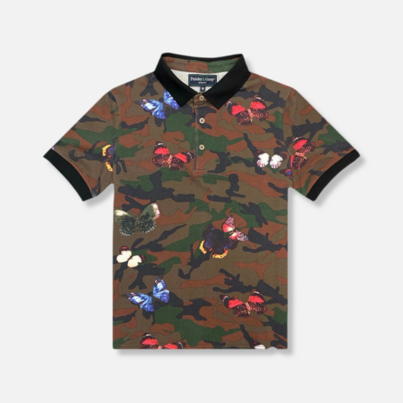 Pecos Camo Pique Polo