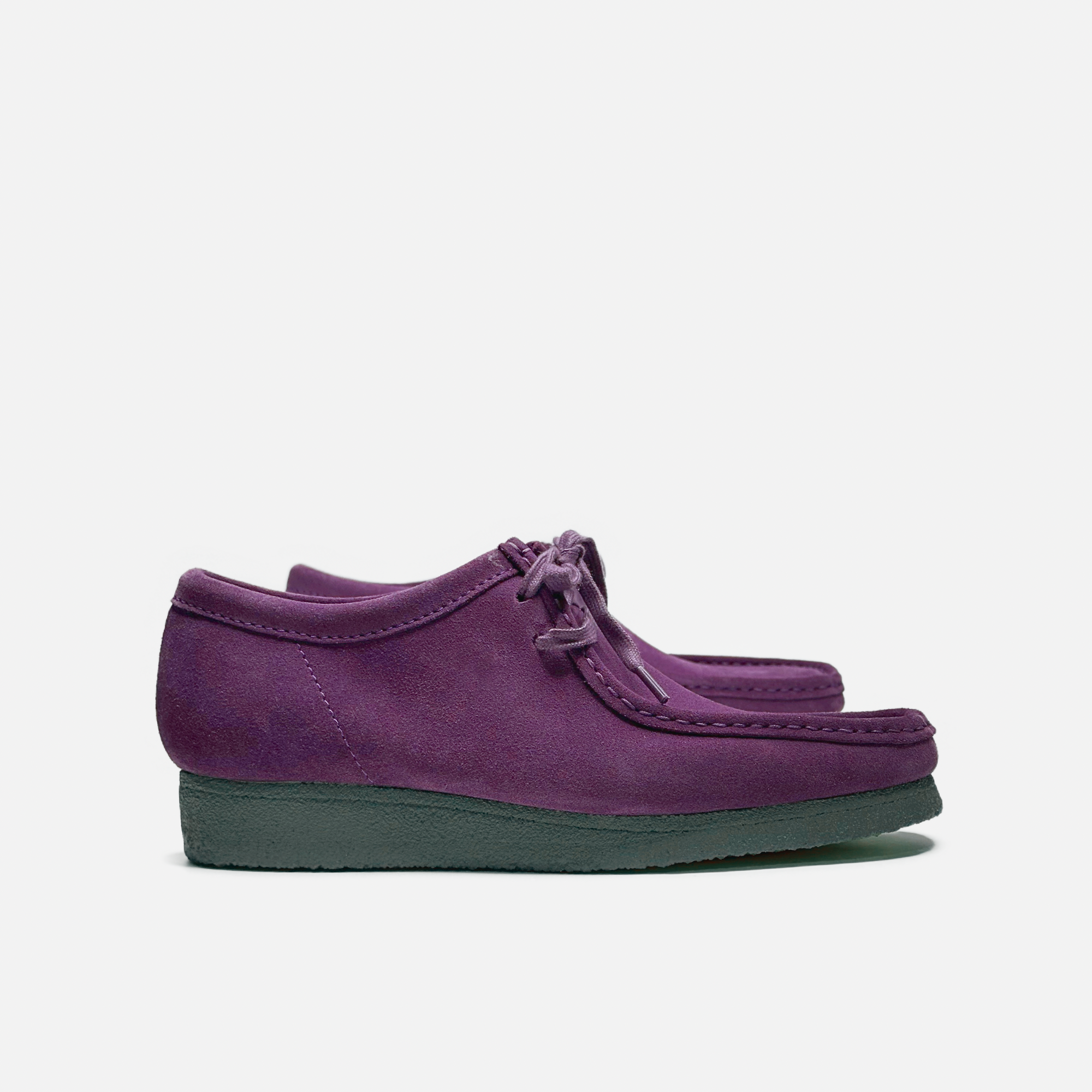 Clarks Men s Wallabee Low Purple Green 9.5