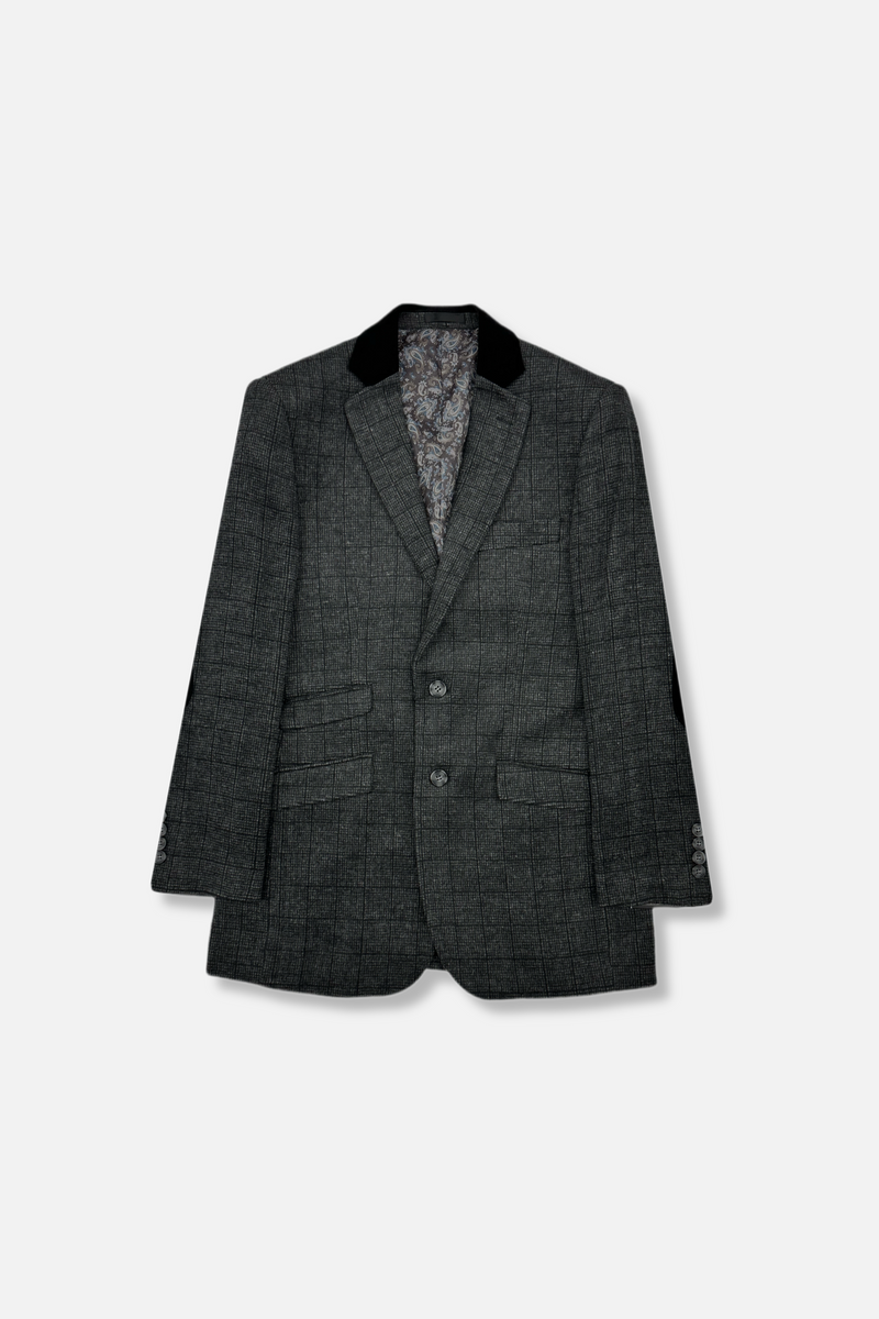 Joper Plaid Wool Blazer