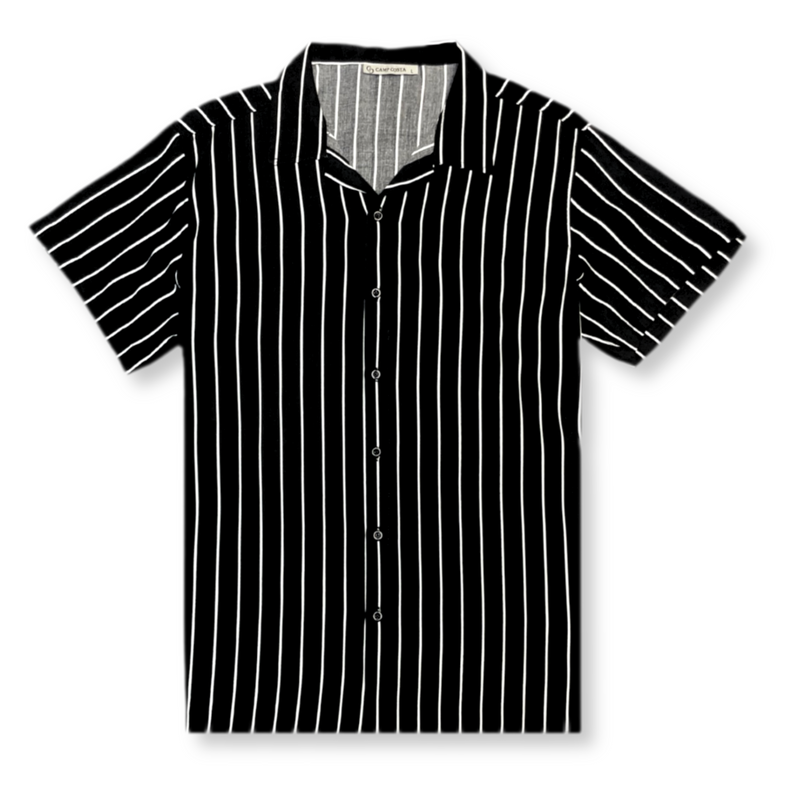 Callaway Resort Striped Revere Collar Shirt