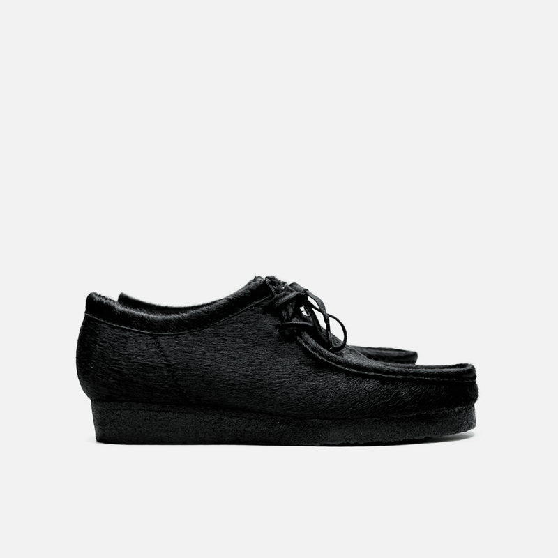 Clarks Wallabee Low Black Hair On Leather 26174031 NEFNYC – New Clarks Wallabee Low Black Hair On Leather 26174031 NEFNYC – New