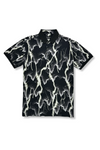 Pronto Printed Pique Polo