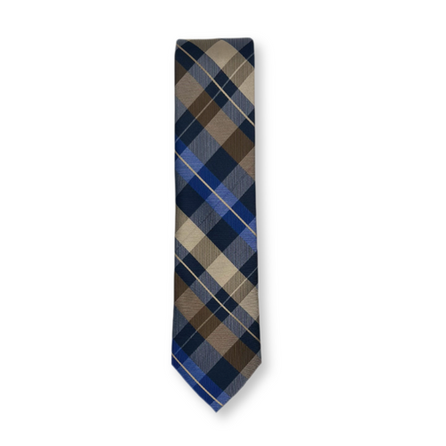 Bach Slim Plaid Tie