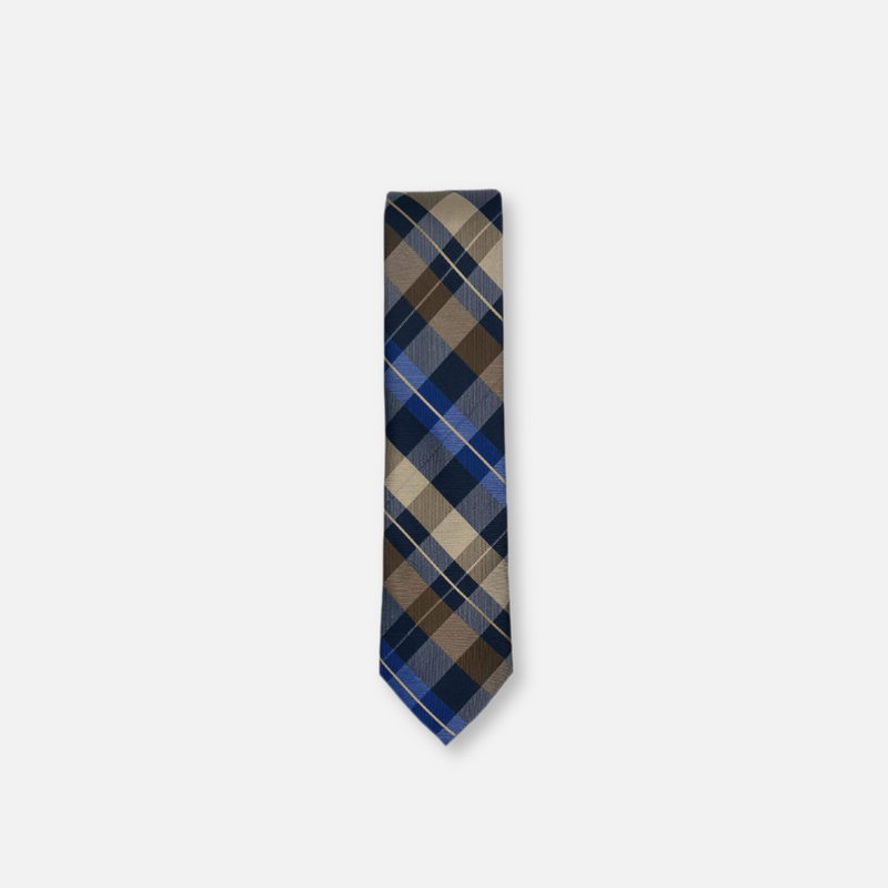 Bach Slim Plaid Tie