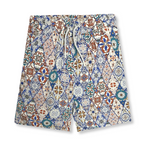 Taborne Tropical Drawstring Shorts