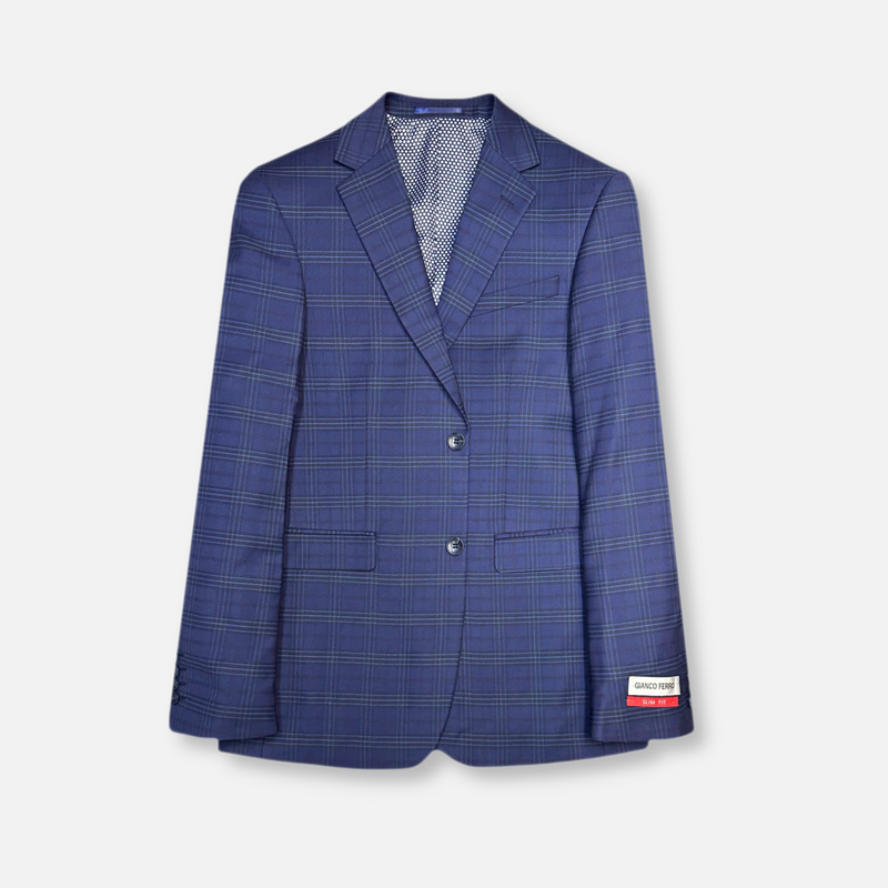Gavin Slim Plaid Suit