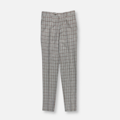 Gunner Slim Windowpane Suit