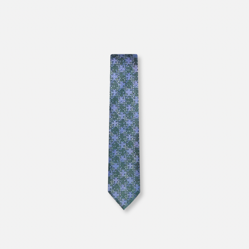 Ingo Checkered Skinny Tie