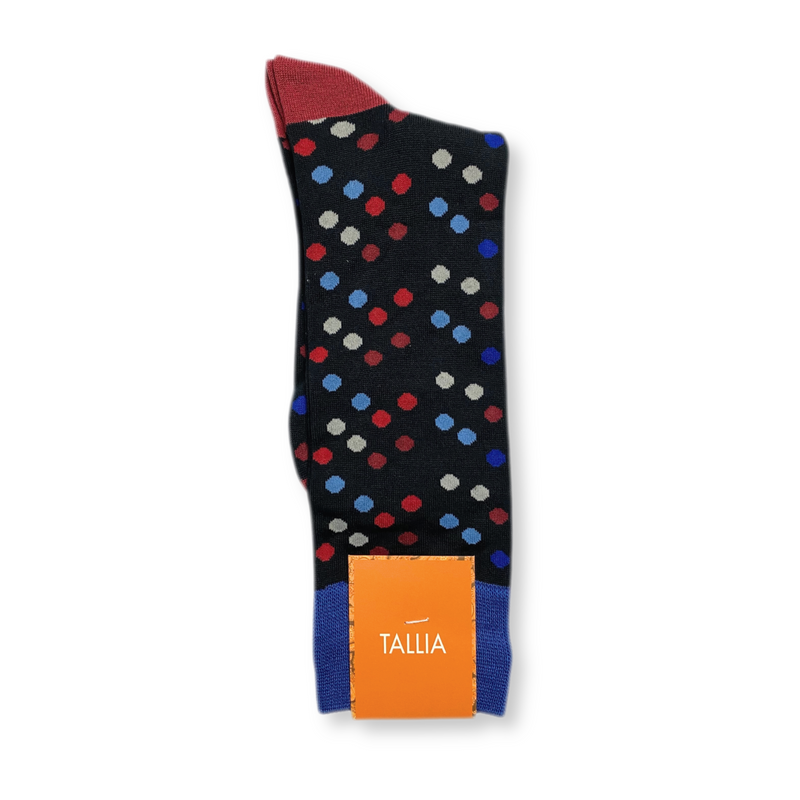 Troy Polka Dot Fashion Socks