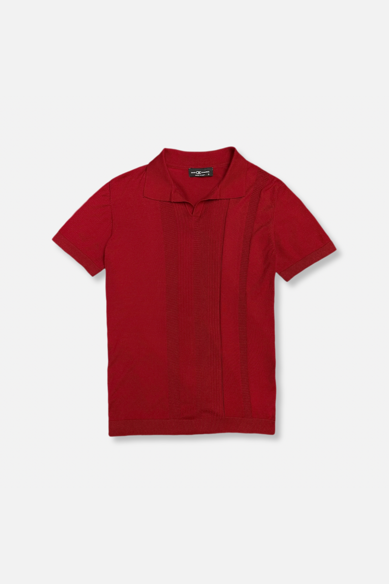Drexler Knitted Polo Shirt