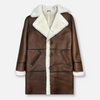 Dufner Long Shearling Coat FW25